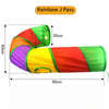 Foldable S-Shaped Cat Play Tunnel