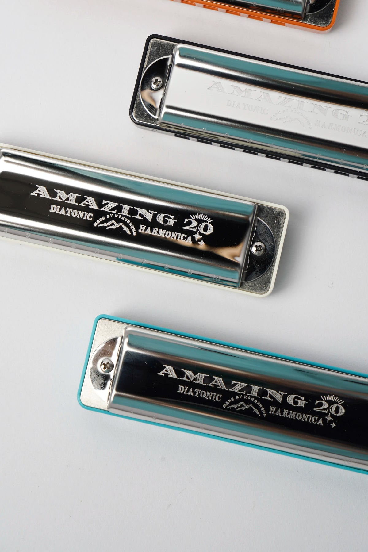 Professional 10-Hole Diatonic Harmonica with Phosphor Bronze Reeds