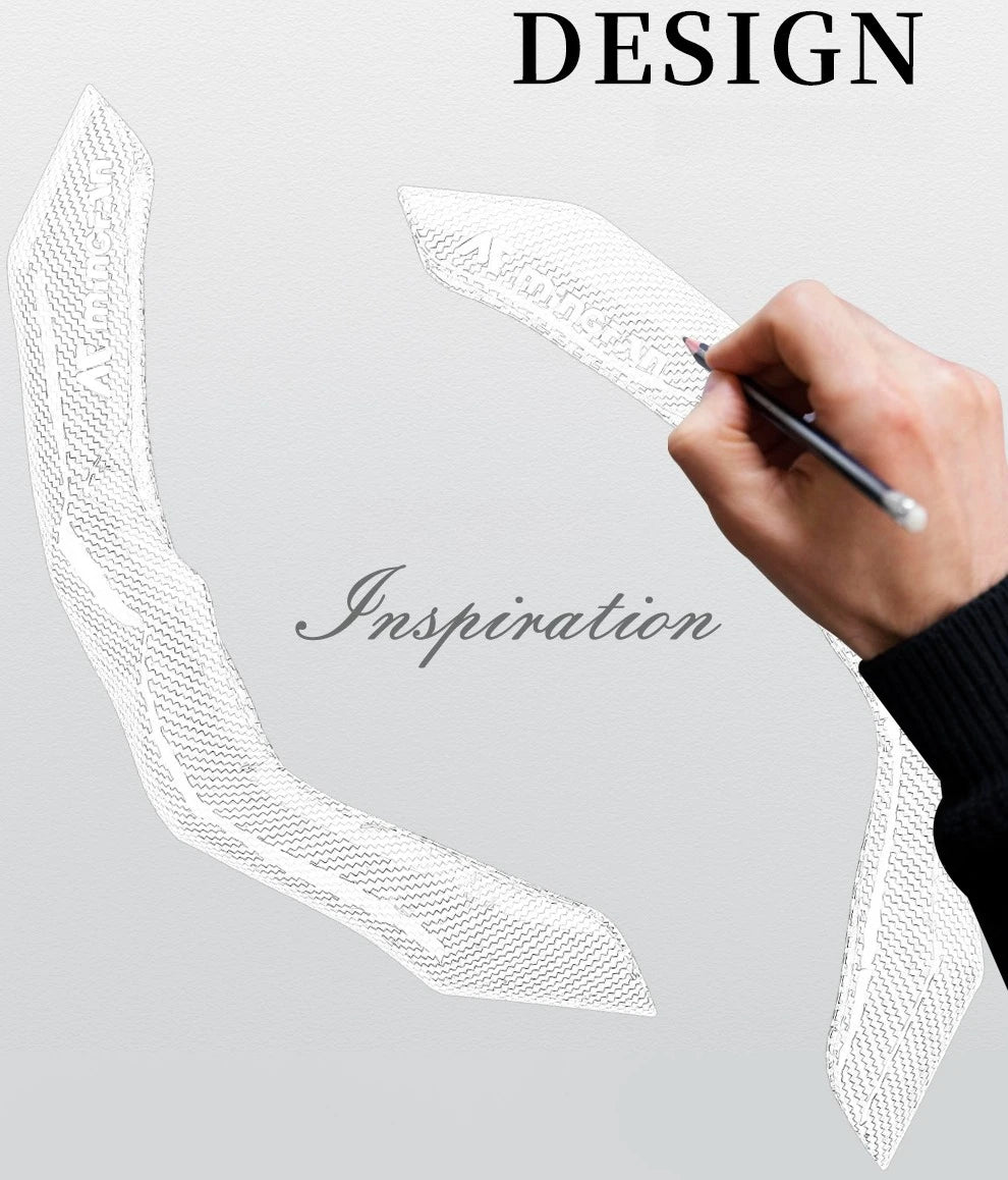 Carbon Fiber Texture Steering Wheel Cover - Anti-Slip & Comfortable Grip