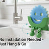 Hanging Sponge Holder with Drainage – Space-Saving Kitchen Sink Organizer