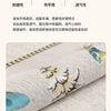 Festive Chenille Christmas Sofa Cover with Deer & Tree Pattern
