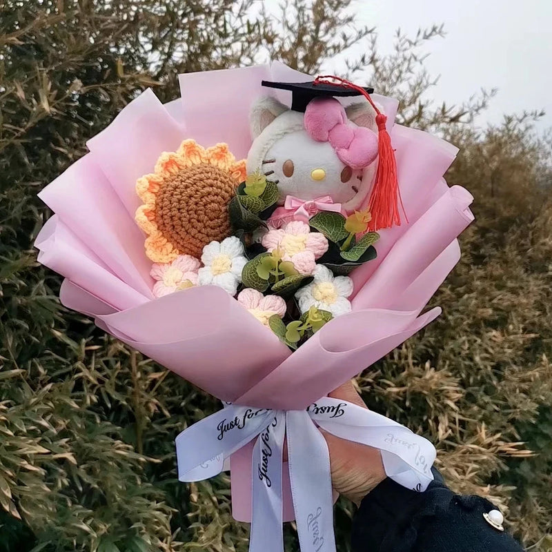 Hello Kitty Plush Rose Bouquet