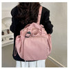Versatile Nylon Shoulder Bag with Large Capacity