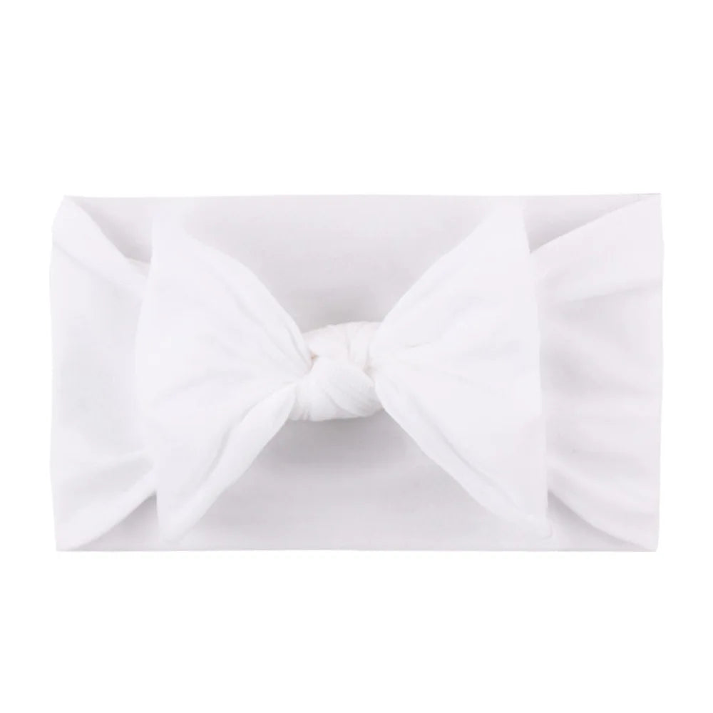 Soft Stretch Baby Bow Headbands