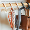 Space-Saving Closet Organizer Hooks for Bags, Hats & Scarves