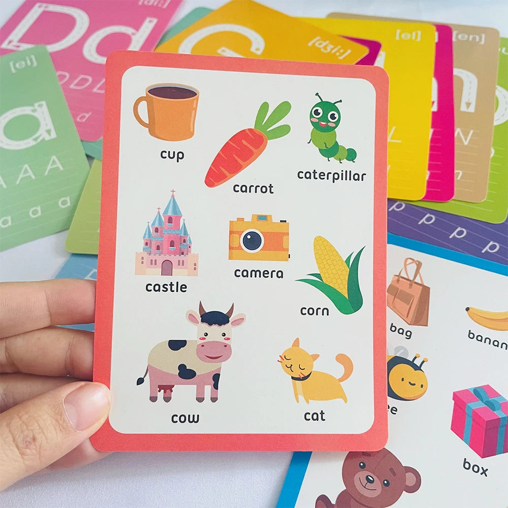 Number & Word Learning Flashcards for Kids