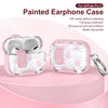 Silicone AirPods Case with Phone Stand and Security Lock