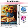 Vintage Vase & Flowers Diamond Painting Kit