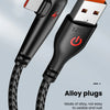 120W Fast Charging USB-C Cable with 90° Elbow Design