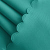 Round Solid Color Polyester Tablecloth for Weddings, Parties & Dining