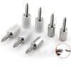 Self-Tapping Cabinet Shelf Supports with Rubber Sleeves