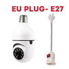 Bombilla Inteligente E27 con Cámara de Seguridad y Vista 360°