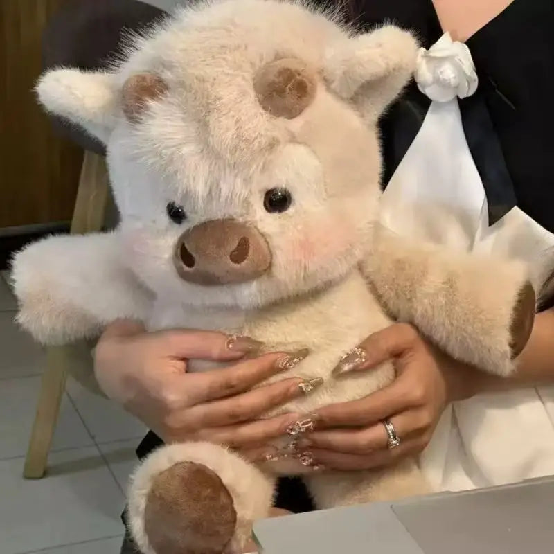 Adorable Highland Cattle Plush Toy