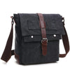 Vintage Canvas Messenger Bag for Men – Retro Crossbody Shoulder Bag