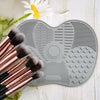 Silicone Makeup Brush Cleaning Mat with Textured Surface