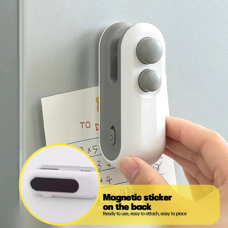 Sellador de Bolsas Mini USB-C con Cortador