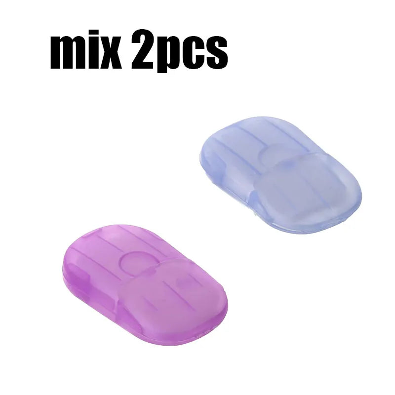 Portable Soap Paper Sheets with Mini Case