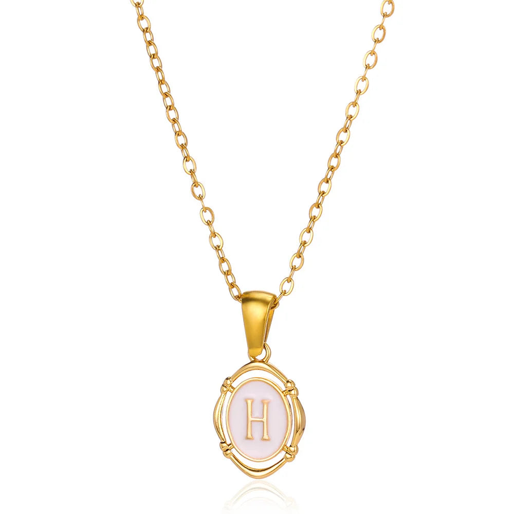 Collier Lettre Initiale Personnalisé