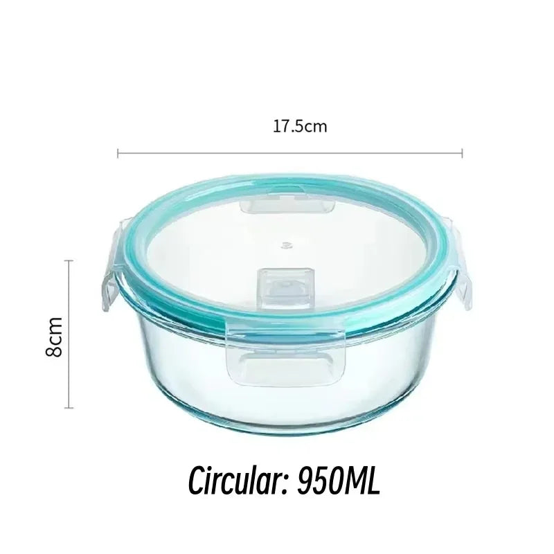 High Borosilicate Glass Lunch Box