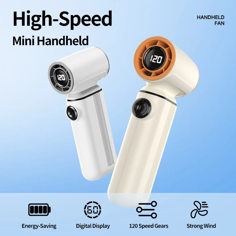 Pocket-Sized Rechargeable Handheld Fan