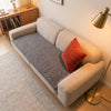 Cozy Quilted Flannel Sofa Pad with Anti-Slip Backing