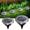 Solar-Powered LED In-Ground Pathway Lights