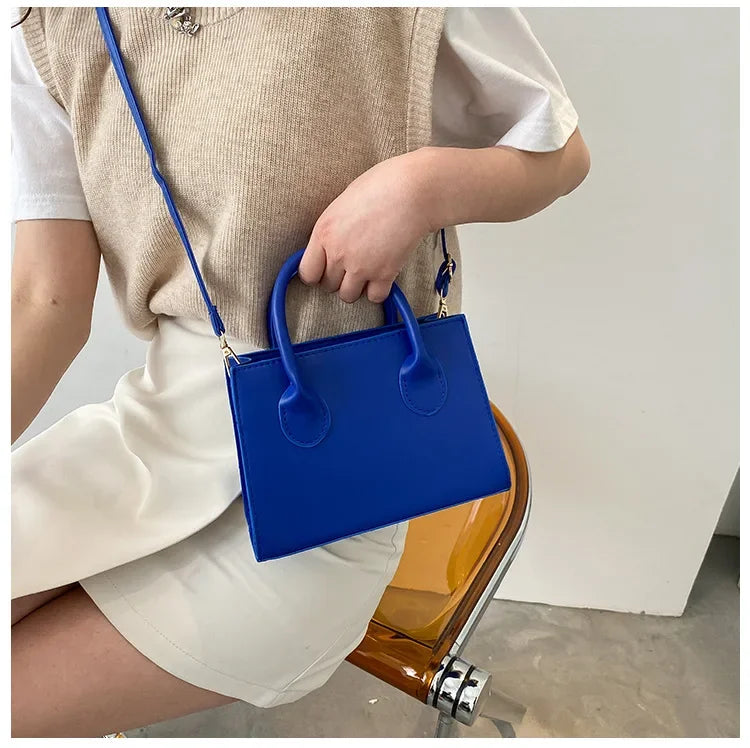 Minimalist Square PU Leather Crossbody Bag