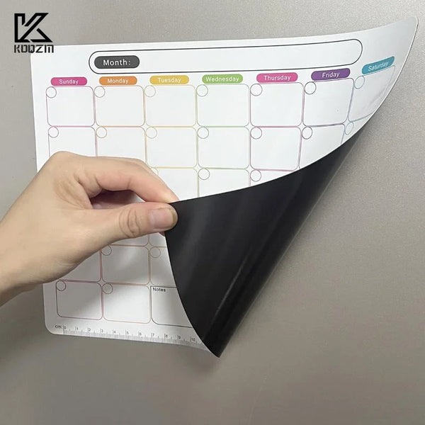 Magnetic Dry Erase Calendar & Planner
