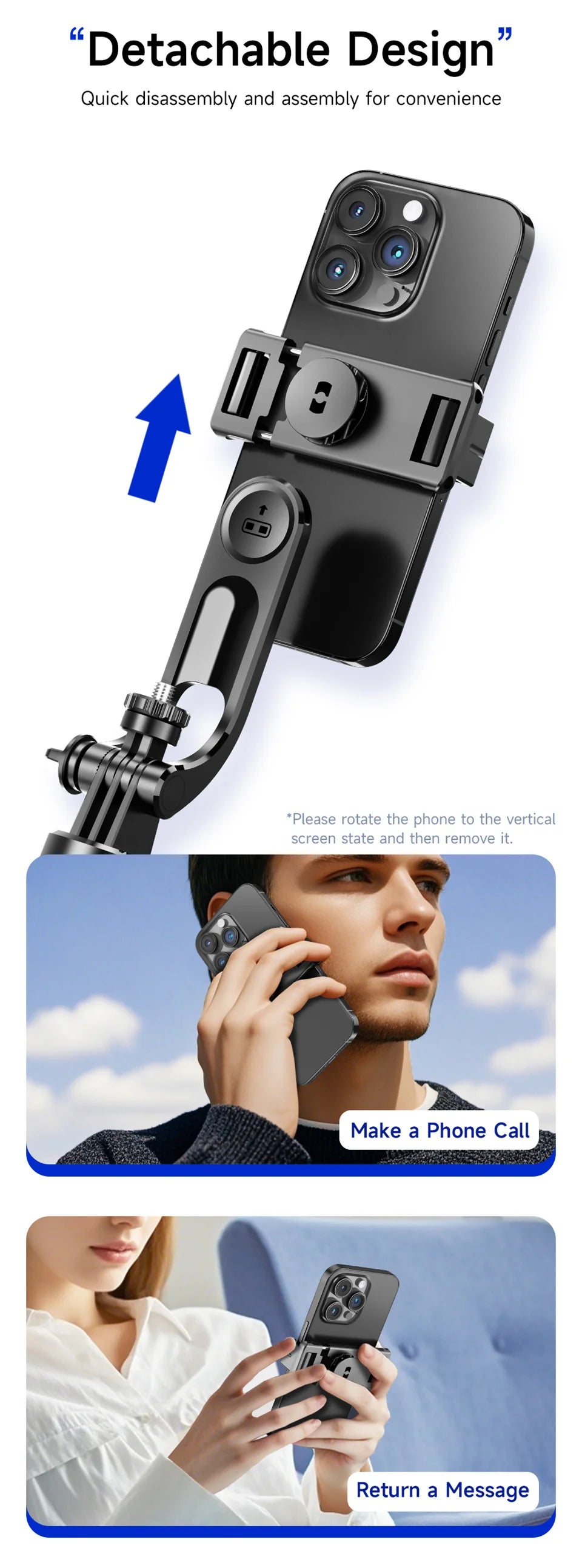 Adjustable Selfie Stick Tripod with Bluetooth Remote and Fill Light