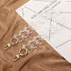 Acrylic Resin Chain Bag Strap for Purses and Crossbody Bags