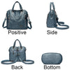 Vintage-Inspired Crossbody Bag with Roomy Interior