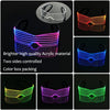 LED Glowing Glasses and Bowtie Set for Cosplay and Parties