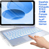 Backlit 360° Rotatable Keyboard Case for iPad with Pencil Holder