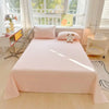 Organic Cotton Percale Bed Sheet Set with Pillowcases