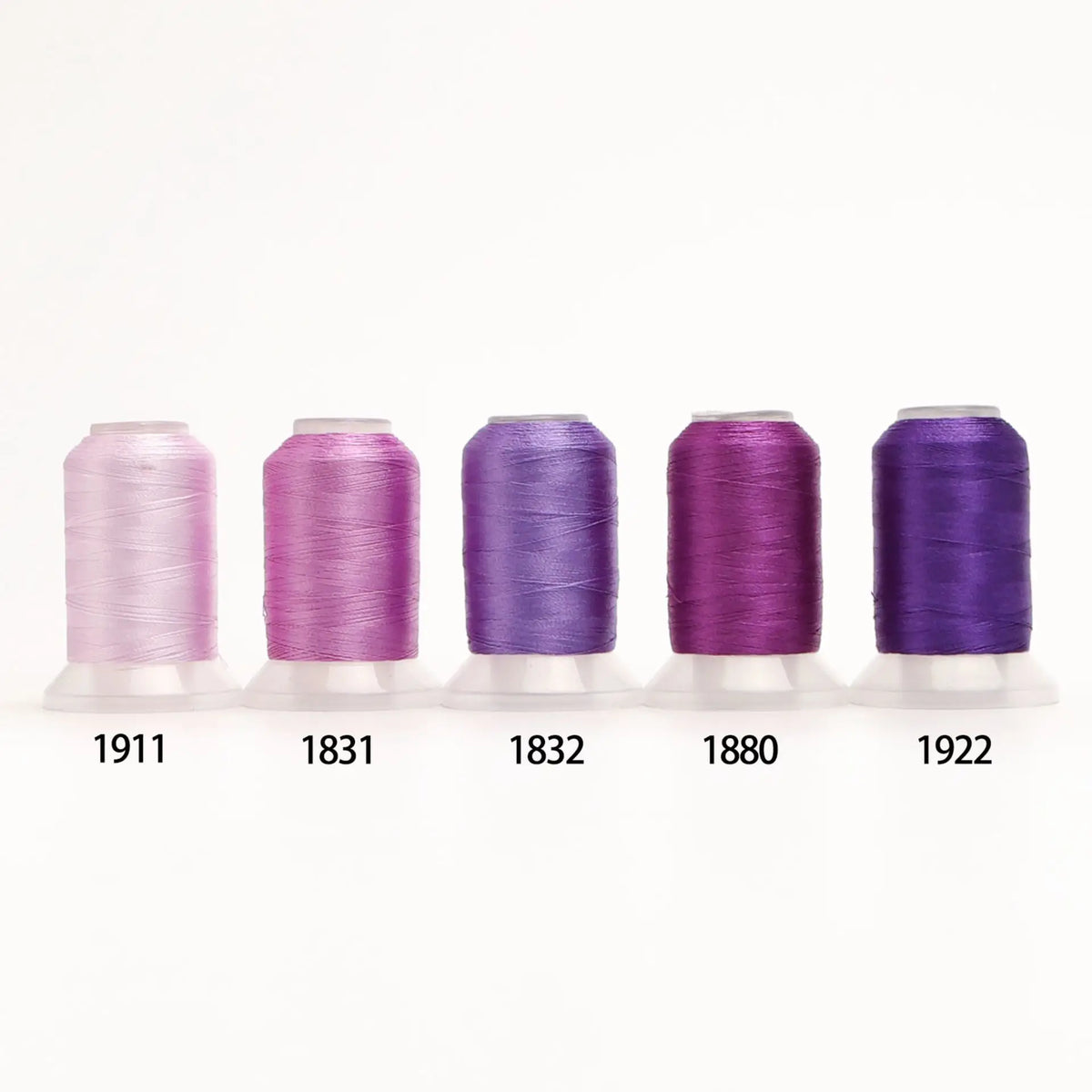 Polyester Embroidery Thread 120D/40WT – High Tenacity, 500m per Roll