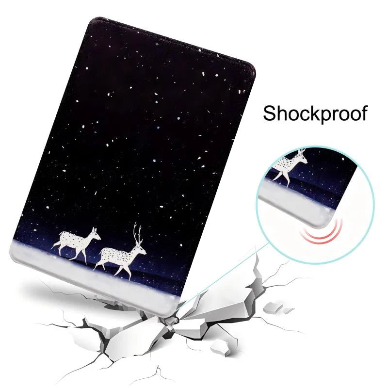 Premium Leather Case for Kindle Paperwhite (2024) with Hand Strap & Auto Sleep/Wake