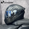Modular Flip-Up Motorcycle Helmet with Removable Chin Guard
