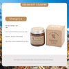 Hand-Poured Soy Wax Aromatherapy Candle in Amber Glass Jar