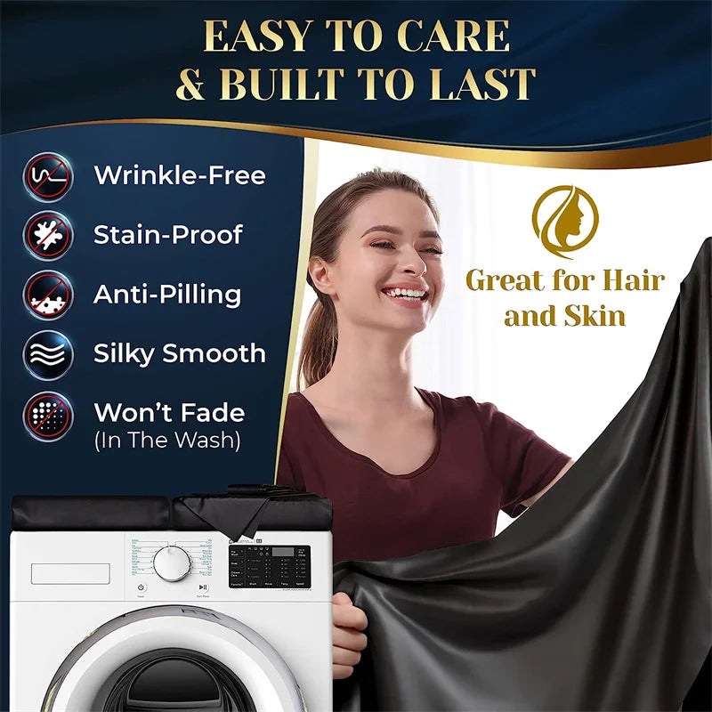 Luxury Mulberry Silk Bedding Set – Silky Smooth & Hypoallergenic