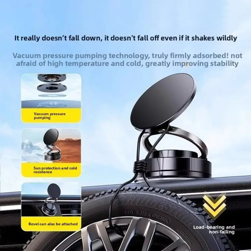 360° Rotatable Magnetic Car Phone Mount