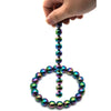 Colorful Polished Magnetic Stone Balls for Stress Relief and Play