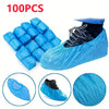 Disposable Non-Slip Waterproof Shoe Covers (100-Pack)