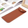PU Leather Glasses Case with Magnetic Snap Closure
