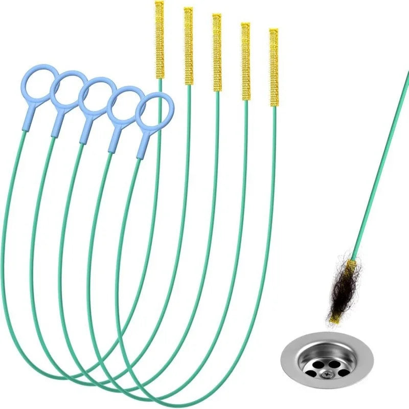 Flexible Drain Cleaning Tool for Hair and Clogs