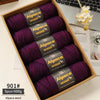 Chunky Alpaca Wool Knitting Yarn – 500g Multi-Color Set for Cozy Winter Projects