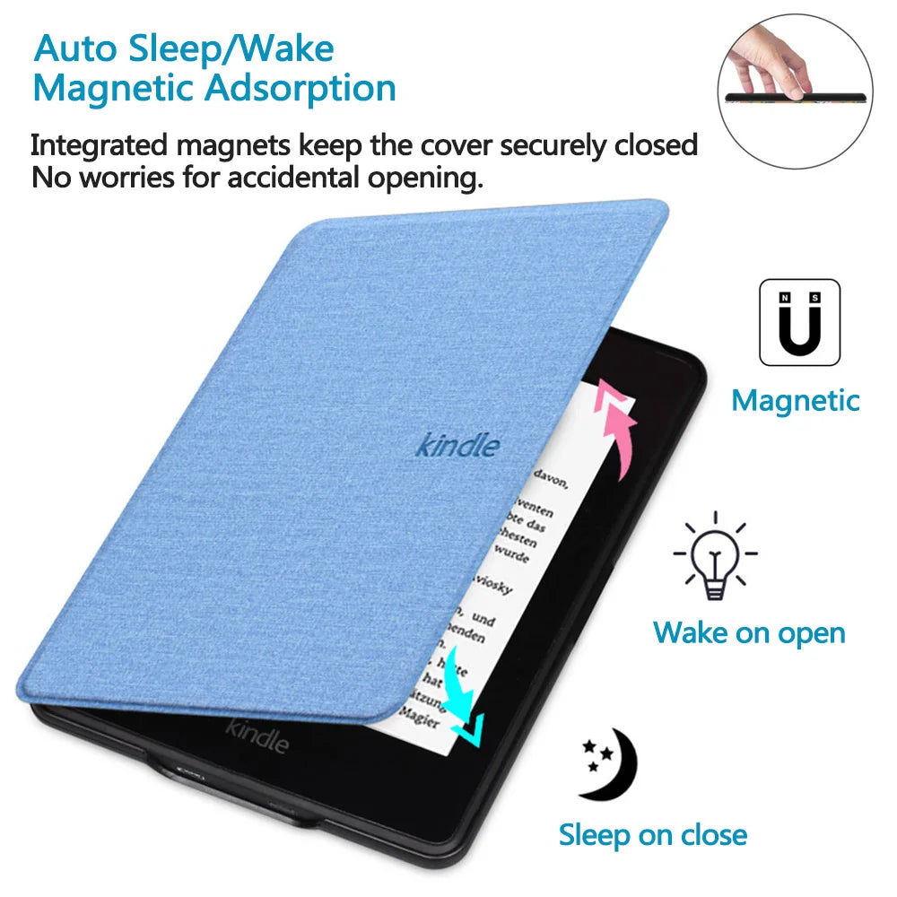 Kindle 6" Protective Case with Magnetic Cover