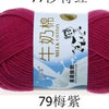 Milk Cotton Crochet Yarn – Soft, Durable Knitting Thread in 91 Colors