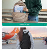 Quilted Casual Daypack with Padded Laptop Compartment