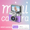 Cámara Digital Mini Portátil con Pantalla Selfie