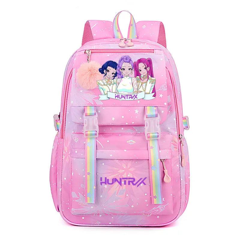 Stylish Letter Print Nylon Backpack for Everyday Use